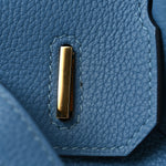 Togo Birkin 30 Bleu Azur