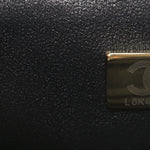 Lambskin Quilted Mini Rectangular Flap Black