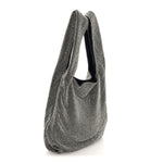 Crystal Wanglock Mini Shopper Silver