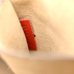 Suede Smooth Calfskin Drew Shoulder Bag Poppy