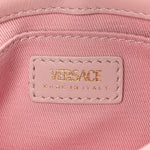 Lambskin Quilted Mini Kleio Crossbody Bag Light Pink