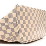Damier Azur Braided Neverfull MM Orange