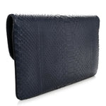 Snakeskin CC Unchained Clutch Navy
