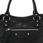 Agneau Arena Silver Hardware Medium Le City Black