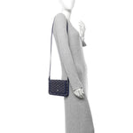 Goyardine Plumet Wallet Clutch Navy