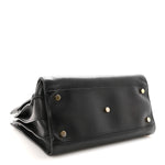Calfskin Small Sac De Jour Black