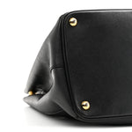Saffiano Lux Large Tote Black