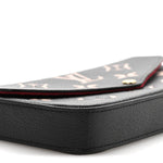 Empreinte Monogram Giant Felicie Pochette Black Beige