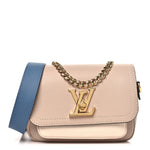Grained Calfskin Lockme Tender Greige