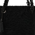 Persian Lamb Fur Tote Black