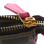 Zucca Spalmati Vitello Elite Pochette Tobacco Ciclamino