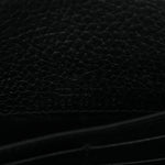 Calfskin Mini GG Marmont Chain Wallet Black