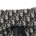 Oblique Saddle Bag Blue