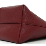 Grained Calfskin Small N/S Park Tote Terracotta