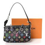 LV X TM Monogram Multicolor Pochette Accessories Black