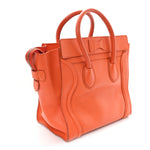 Smooth Calfskin Mini Luggage Orange