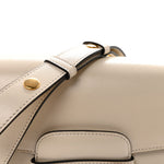Azalea Calfskin Horsebit 1955 Shoulder Bag Mystic White