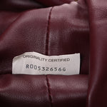 Nappa Intrecciato Small The Lauren 1980 Clutch With Chain Barolo