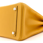 Togo Birkin 25 Jaune Ambre