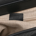 Microguccissima Drawstring Backpack Black