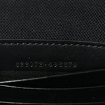GG Supreme Monogram Calfskin Web Medium Messenger Bag Black Grey