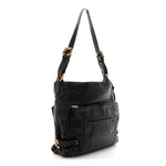 Calfskin Paddington Hobo Black