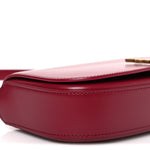 Box Calfskin Mini Voltaire Shoulder Bag Burgundy