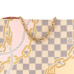 Damier Azur Nautical Toiletry Pouch On Chain