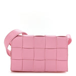 Lambskin Maxi Intrecciato Small Cassette Crossbody Bag Ribbon