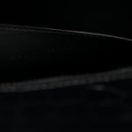 Semi Matte Calfskin Crocodile Embossed Neo Classic Black Hardware Large City Black
