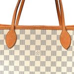 Damier Azur Neo Neverfull MM Rose Ballerine