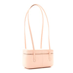 Shiny Caviar Preppy Coco Long Vanity With Strap  Light Pink