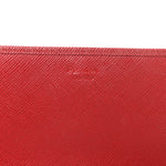 Saffiano Metal Oro Chain Wallet Fuoco