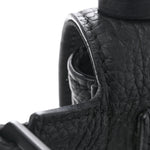 Taurillon Monogram S Lock Sling Bag Black