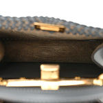 Vitello King Shiny Nappa Intreccio Petite Peekaboo I SEE U Satchel Tempesta