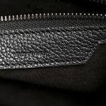 Drummed Calfskin Micro Luggage Black