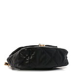 Lambskin Quilted Medium Chanel 19 Flap Black