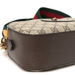 GG Supreme Monogram Web Neo Vintage Shoulder Bag Beige New Acero Crop