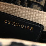 Oblique Saddle Bag Blue