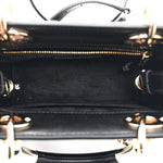 Calfskin Cannage Mini The Lady 95.22 Black