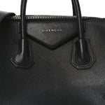 Sugar Goatskin Medium Antigona Black