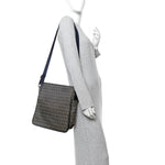 Zucchino Crossbody Messenger Bag Navy