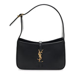Smooth Calfskin Le 5 A 7 Hobo Black