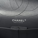 Aged Calfskin Quilted 2.55 Reissue 227 Flap Dark Grey