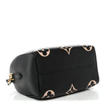 Empreinte Monogram Giant Speedy Bandouliere 25 Black Beige