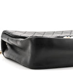 Lambskin Medium Westminster Pearl Flap Black