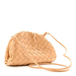 Nappa Intrecciato The Mini Pouch Almond