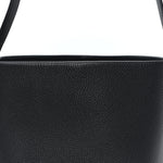 Grained Calfskin Medium N/S Park Tote Black