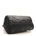 Calfskin Medium Paddington Satchel Black