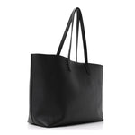 Calfskin Large Shopping Tote Black